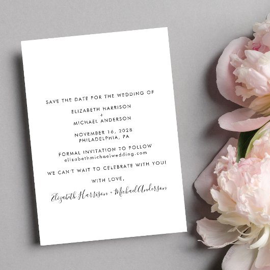 Modern Photo Funny Save The Date