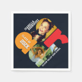 Modern Photo Graduation Servet (Voorkant)