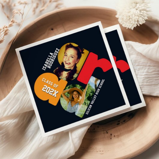 Modern Photo Graduation Servet