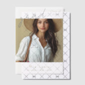 Modern Photo Graduation Vellum Uitnodigingen (Offset (Uitnodiging))