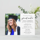 Modern Photo High School Afstuderen Kaart (Staand voorkant)