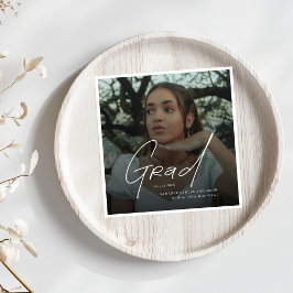 Modern Photo High School Graduation Servet