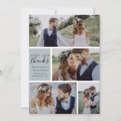 Modern Photo Love and Bedankt Wedding (Voorkant)