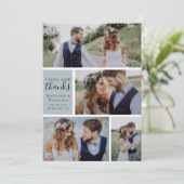 Modern Photo Love and Bedankt Wedding (Staand voorkant)