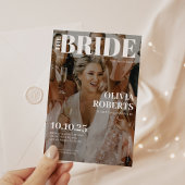 Modern Photo Magazine Hoesje Vrijgezellenfeest Kaart