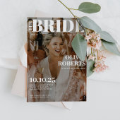 Modern Photo Magazine Hoesje Vrijgezellenfeest Kaart