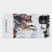 Modern Photo Name Family Simple Gorgeous Cute Case-Mate iPhone Case (Achterkant (horizontaal))