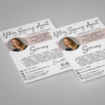 Modern Photo Notary Signing Agent Flyer<br><div class="desc">De moderne,  trendy Notarterende flyer van de fotoindustrie kenmerkt enige foto,  contactdetails op een stoffige roos en witte achtergrond. Geef uw services en gegevens over sociale media een persoonlijk tintje.</div>