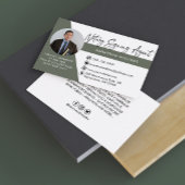 Modern Photo Notary Signing Agent Visitekaartje