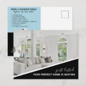 Modern Photo Real Estate Marketing Briefkaart (Voorkant / Achterkant)