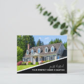 Modern Photo Real Estate Marketing Briefkaart (Staand voorkant)