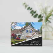 Modern Photo Real Estate Marketing Briefkaart (Staand voorkant)