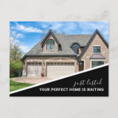 Modern Photo Real Estate Marketing Briefkaart (Voorkant)