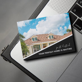 Modern Photo Real Estate Marketing Briefkaart