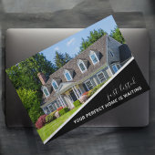 Modern Photo Real Estate Marketing Briefkaart