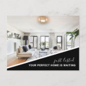 Modern Photo Real Estate Marketing Briefkaart (Voorkant)