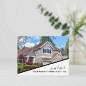 Modern Photo Real Estate Marketing Briefkaart (Staand voorkant)