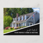 Modern Photo Real Estate Marketing Briefkaart (Voorkant)