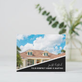 Modern Photo Real Estate Marketing Briefkaart (Staand voorkant)