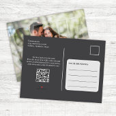 Modern Photo Save the Date Wedding Custom Aankondigingskaart