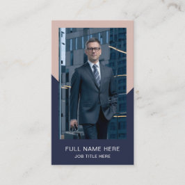 Modern Photo Visitekaartje voor creatief beroep