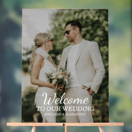 Modern Photo Wedding Acryl Bord