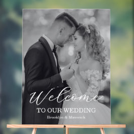 Modern Photo Wedding Acryl Bord