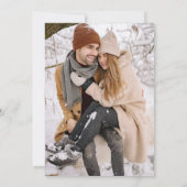 Modern Photo Wedding Kaart (Achterkant)