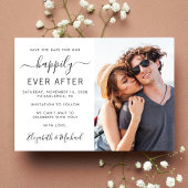 Modern Photo Wedding Save The Date
