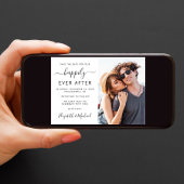 Modern Photo Wedding Save The Date