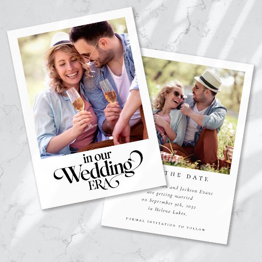 Modern Photo Wedding Save The Date