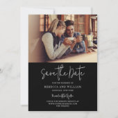 Modern Photo Wedding Save The Date (Voorkant)