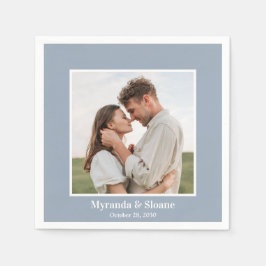 Modern Photo Wedding Servet