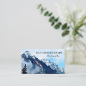 Modern Photography Service Photo Visitekaartje (Staand voorkant)