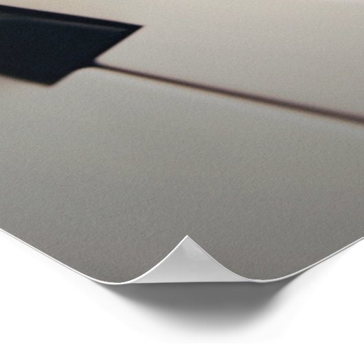 Modern Piano-Poster Poster (Hoek)