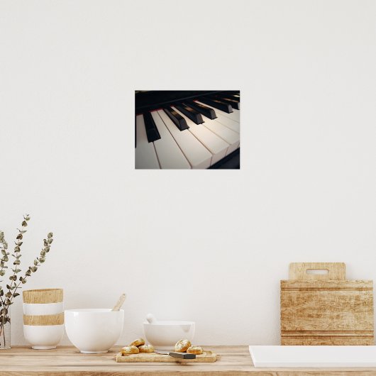 Modern Piano-Poster Poster (Keuken)