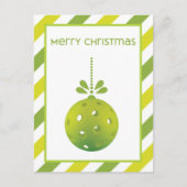 Modern Pickleball, aangepaste tekst Briefkaart (Voorkant)