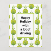 Modern Pickleball, aangepaste tekst Briefkaart (Voorkant)