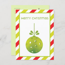 Modern Pickleball, aangepaste tekst Briefkaart