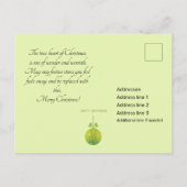 Modern Pickleball, aangepaste tekst Briefkaart (Achterkant)