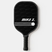Modern PickleBall Player Patroonnaam Paddle (Achterkant)