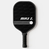 Modern PickleBall Player Patroonnaam Pickleball Paddle (Voorkant)