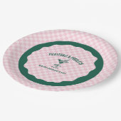 Modern Pickleball & Prosecco Bachelorette Weekend Papieren Bordje (Gekanteld)