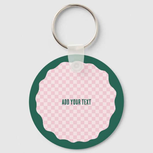 Modern Pickleball & Prosecco Bachelorette Weekend Sleutelhanger (Achterkant)