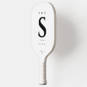 Modern Pickleball Team Pickleball Player Monogram Paddle (Links)
