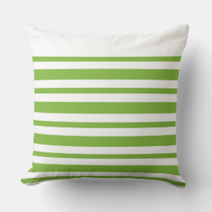 Modern Pillow Green Stripe CH9 van marlodeontwerpe Kussen