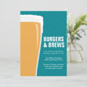 Modern Pilsner Beer Play Kaart (Staand voorkant)