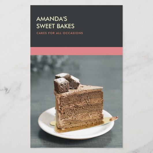 MODERN PINK BLACK FOTO TEMPLATE KLASSEN WORKSHOP FLYER (Achterkant)