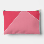 Modern Pink Cherry Voeg naam toe Schattige Hand Dr Etui (Achterkant)