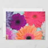 Modern Pink Daisy Floral Doctors Day Bedankkaart (Achterkant)